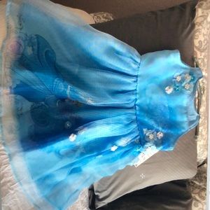 Little girls Disney Cinderella Dress, Size 7/8